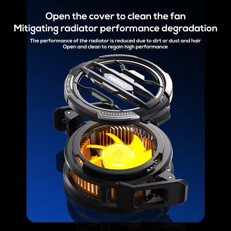 MEMO CX07 Magnetic Cooler Fan, a 15W semiconductor cooling accessory designed for mobile gaming.