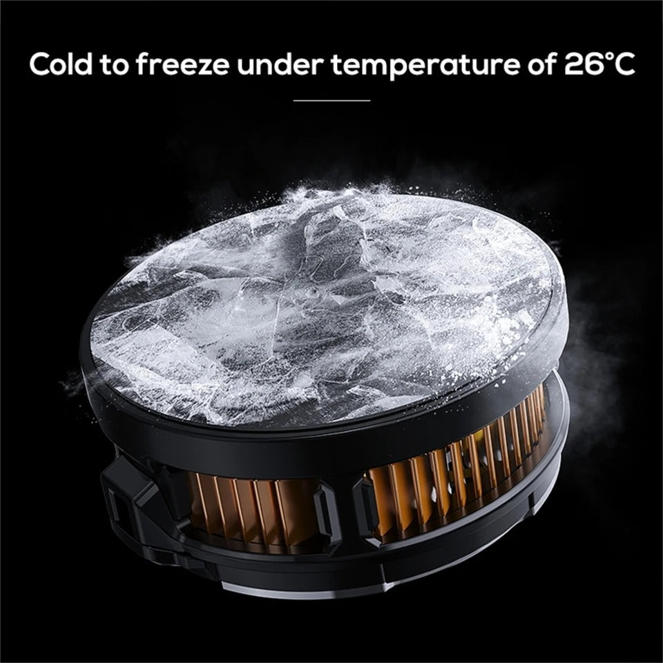 MEMO CX07 Magnetic Cooler Fan, a 15W semiconductor cooling accessory designed for mobile gaming.
